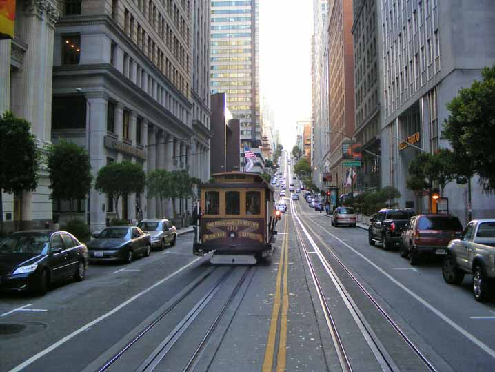 San Francisco California cable car 60